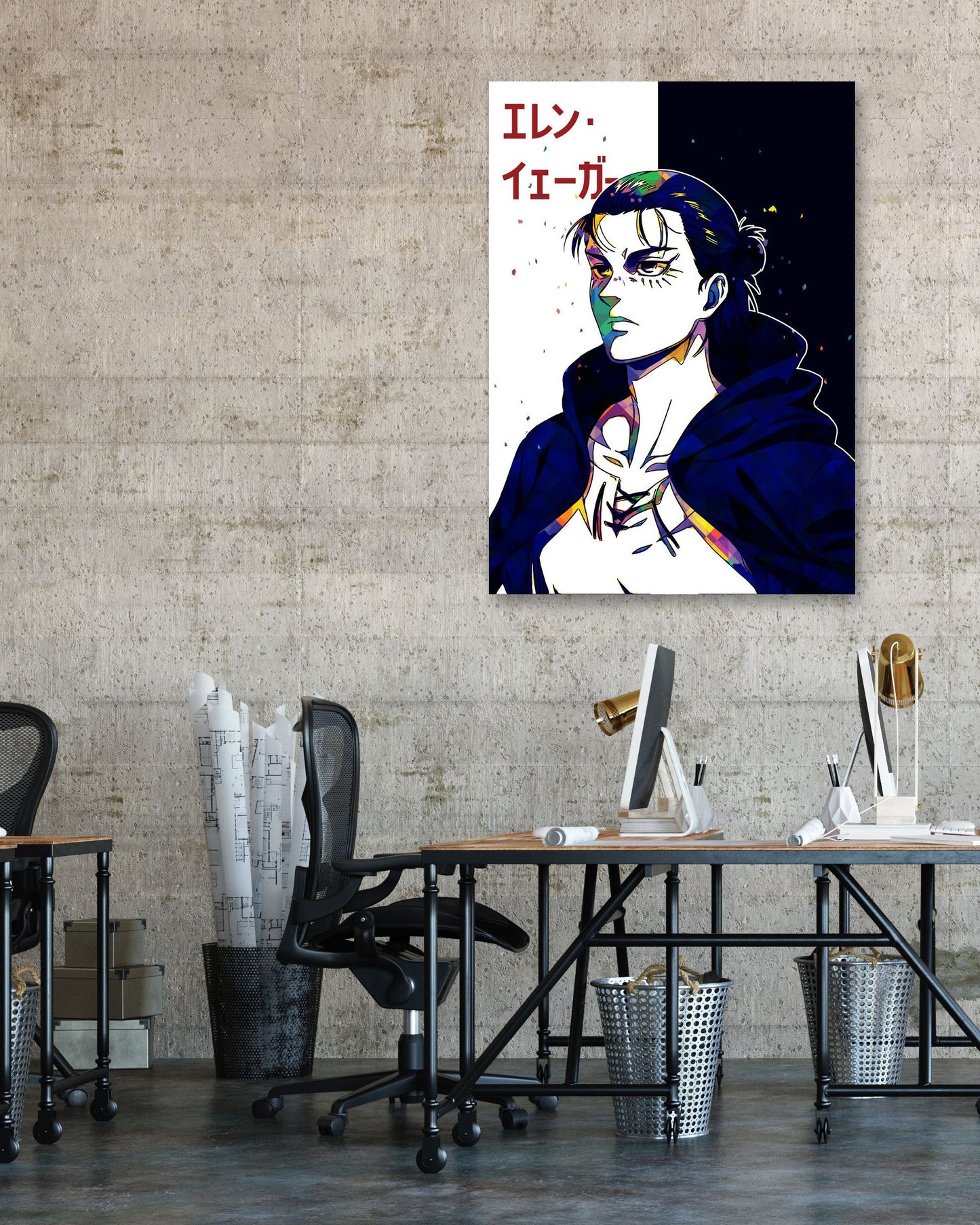 Eren pop art - @wibuumerch