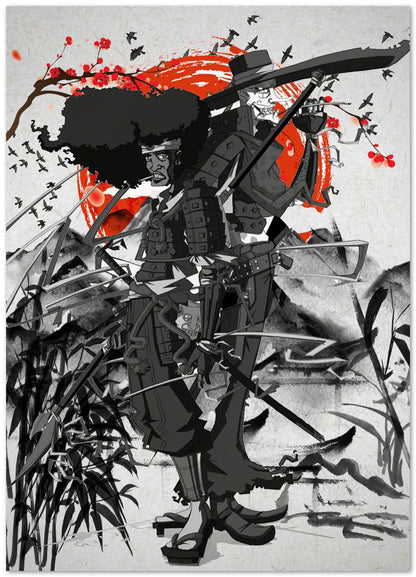 Justice Afro samurai - @RezekiArt