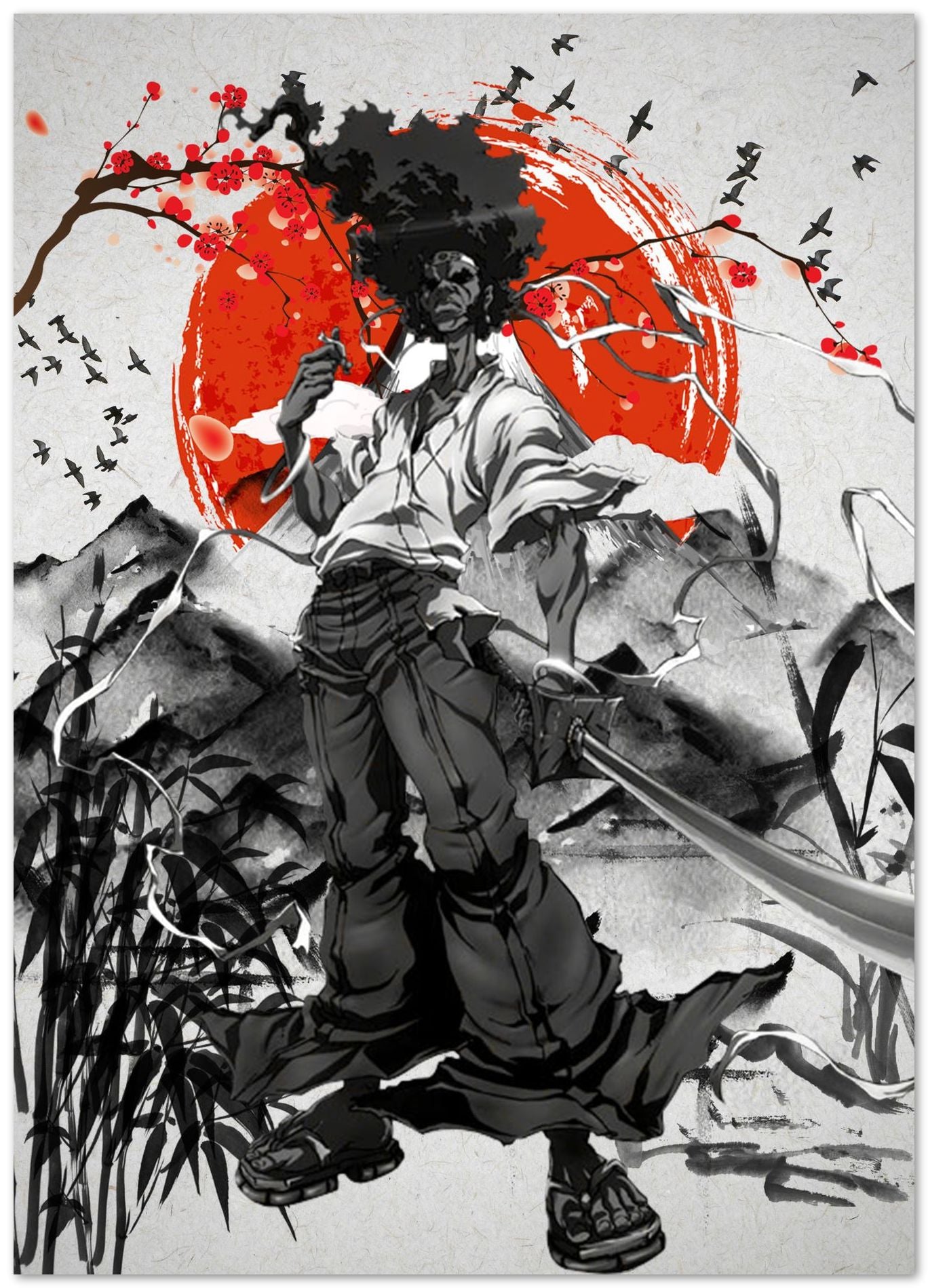 Afro Samurai - @RezekiArt