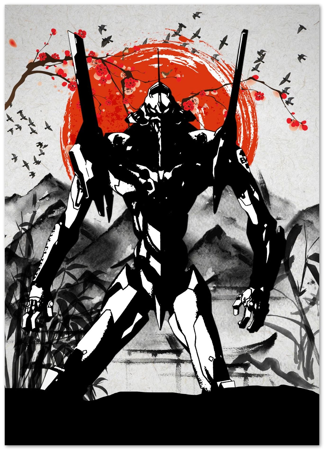 Evangelion Unit-01 - @RezekiArt