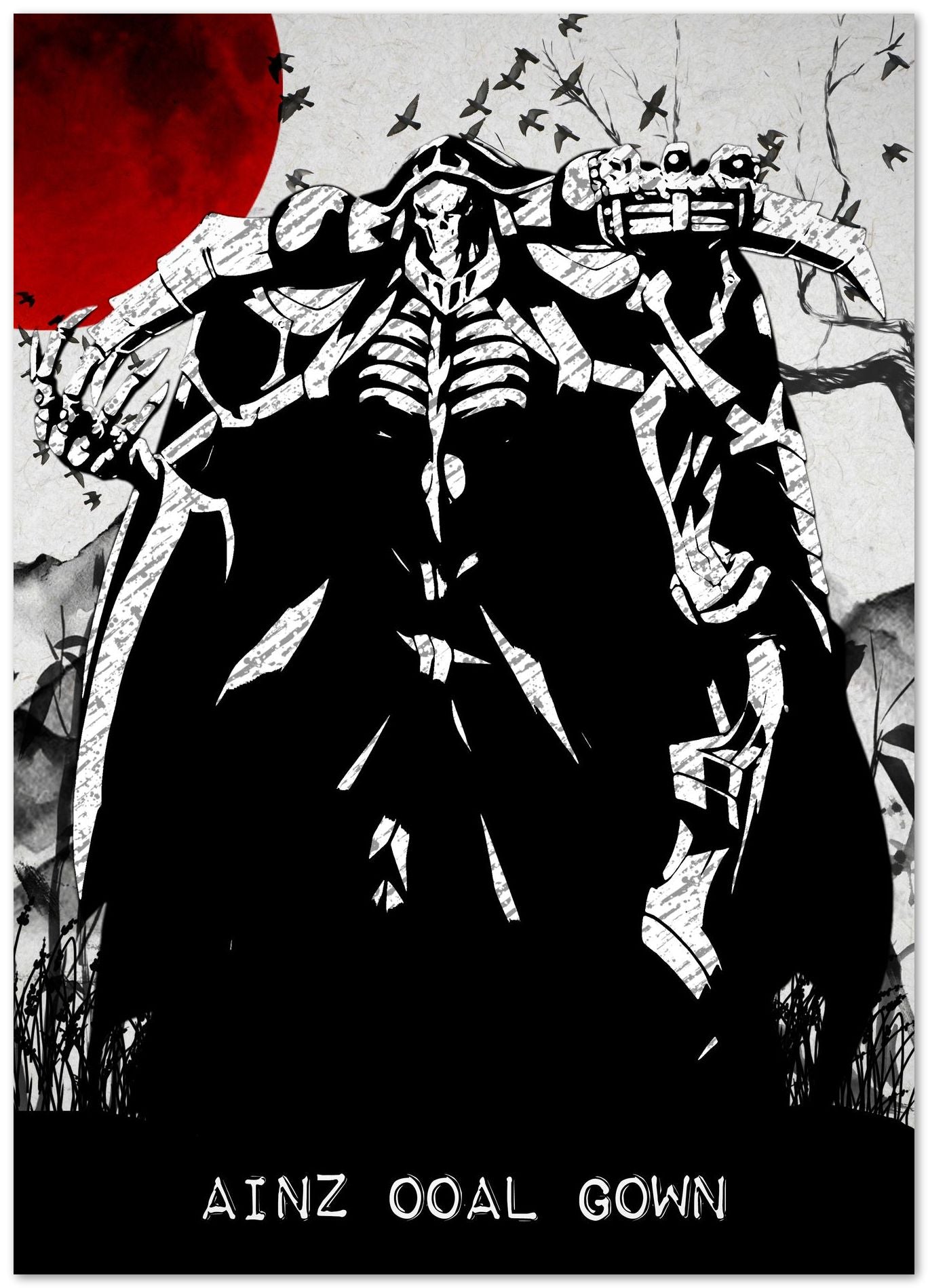 Ainz Ooal Gown - @RezekiArt