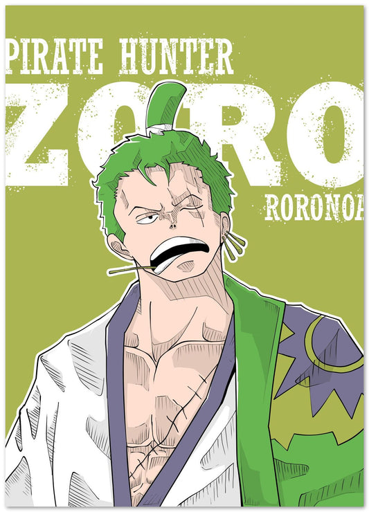 pirate hunter zoro - @AMARMARUF