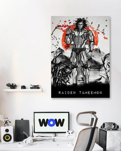 Raiden Tameemon Record of Ragnarok - @RezekiArt