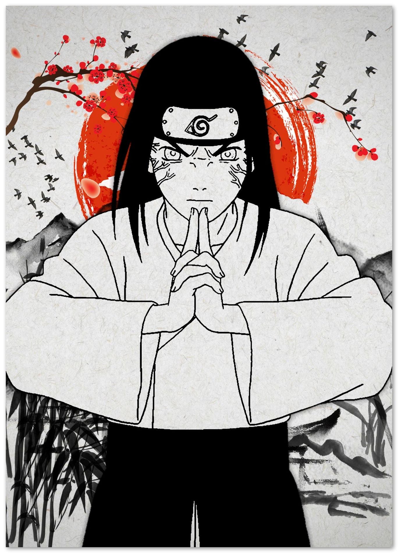 Neji Hyuuga - @RezekiArt