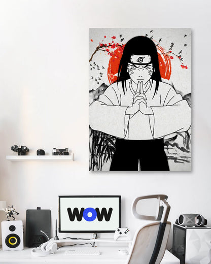 Neji Hyuuga - @RezekiArt