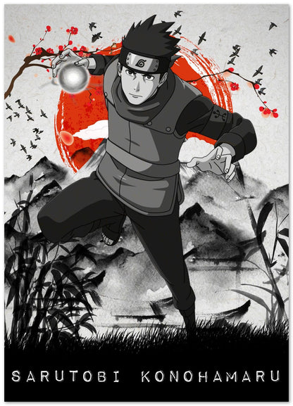 Sarutobi Konohamaru - @RezekiArt