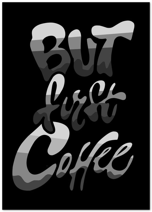 coffee black typography - @msheltyan