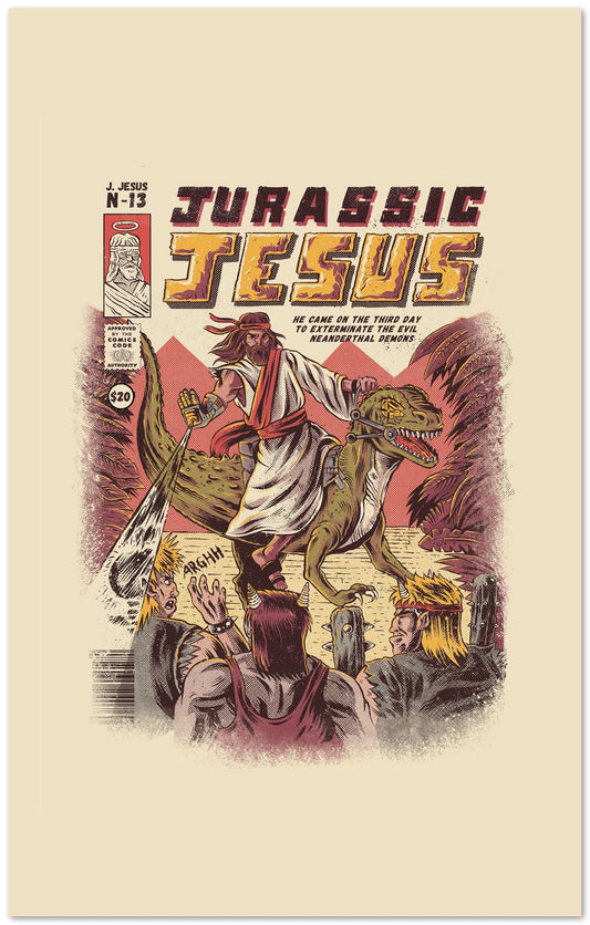 Jurassic Jesus - @Ilustrata