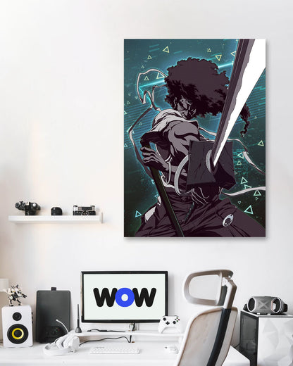 Afro Samurai - @RezekiArt