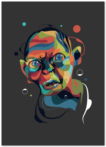 Gollum pop art - @ADart