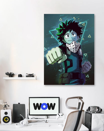 Izuku Midoriya - @RezekiArt