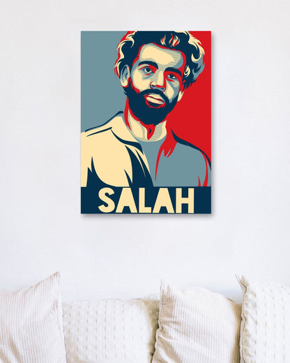 Mohamed salah amazing potrait - @widart