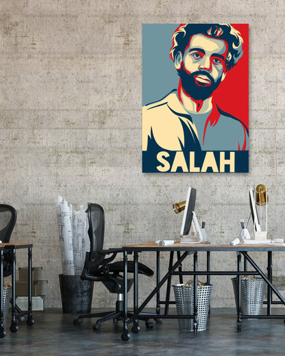 Mohamed salah amazing potrait - @widart