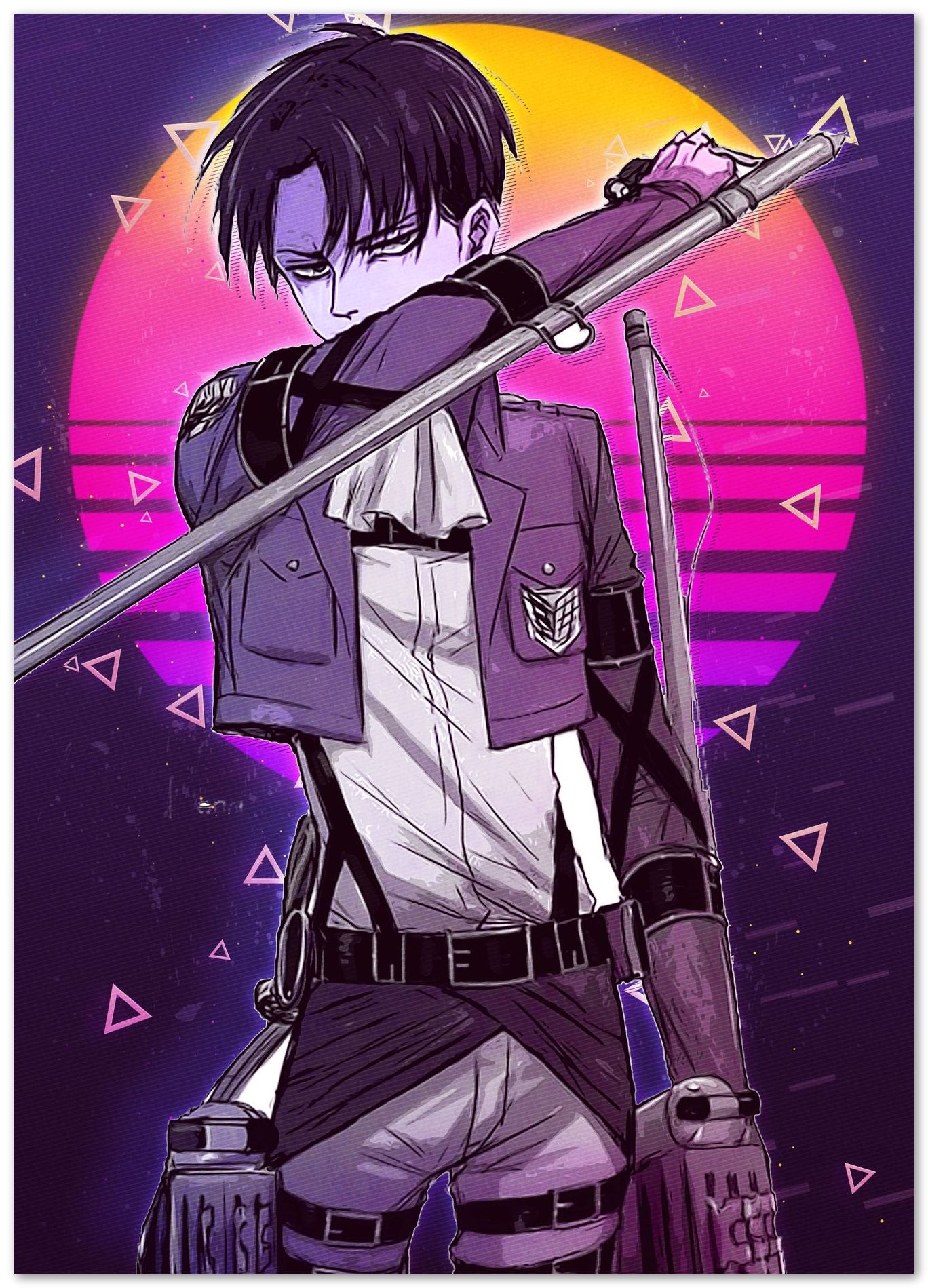 Levi Ackerman - @RezekiArt