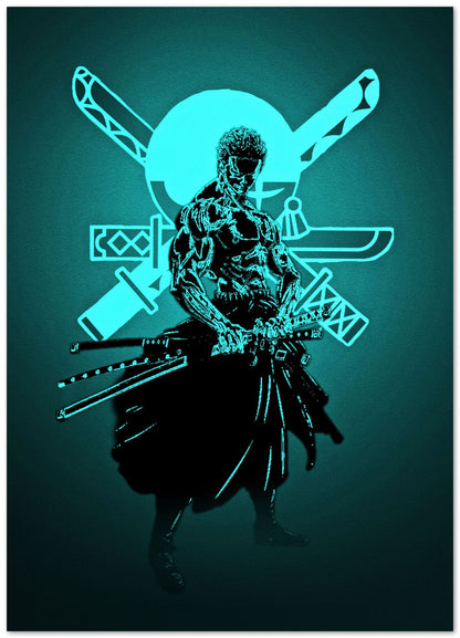 neon zoro - @4147_design