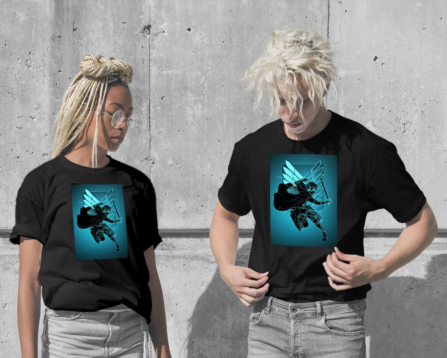 neon attack on Titan - @4147_design