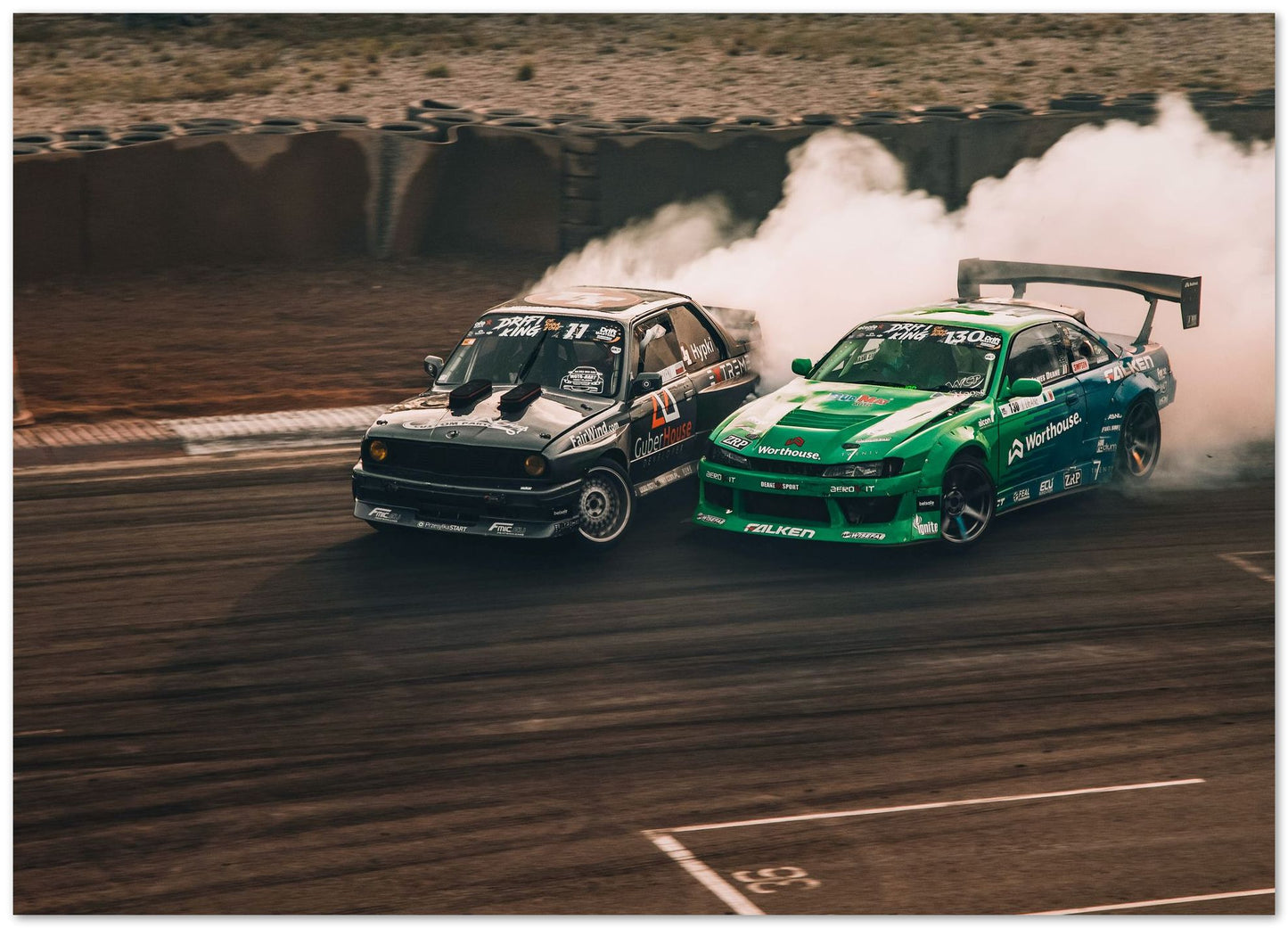 BMW 3 Series E30 vs Nissan Silvia - @SpeedArt