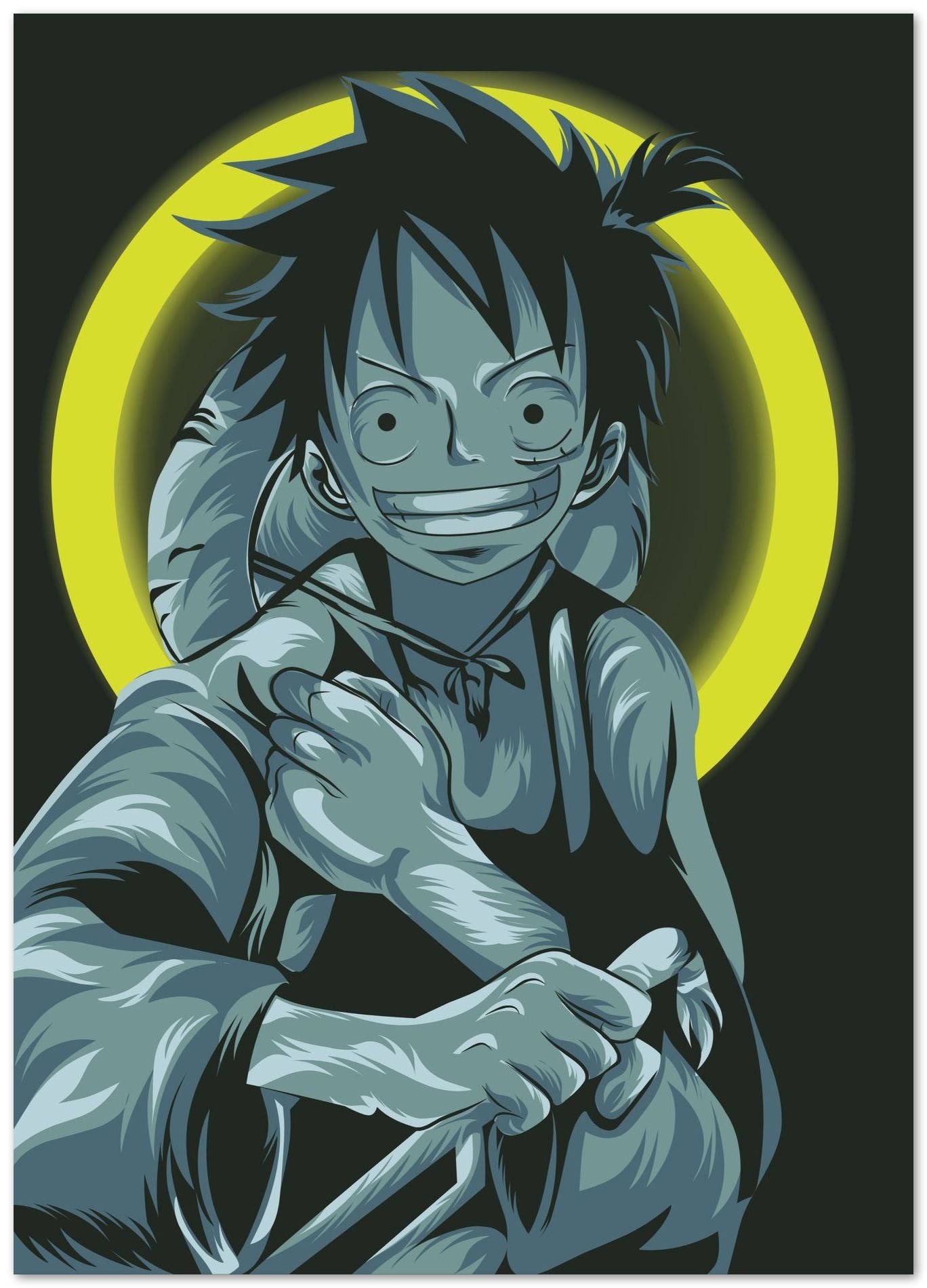 Luffy one piece - @widart