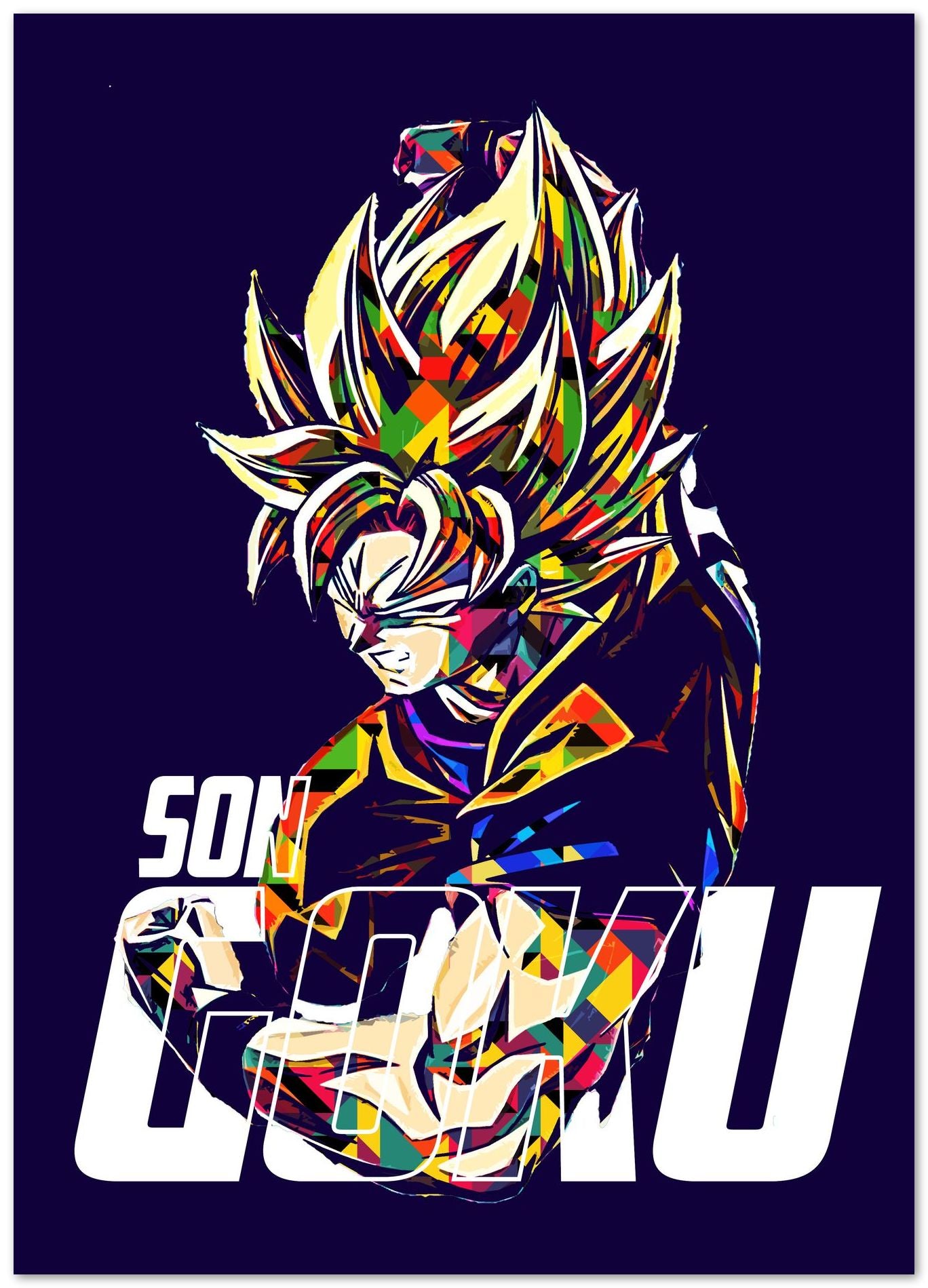 goku saiyan - @wibuumerch