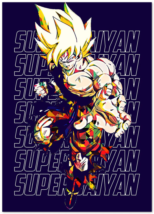 super saiyan goku - @wibuumerch