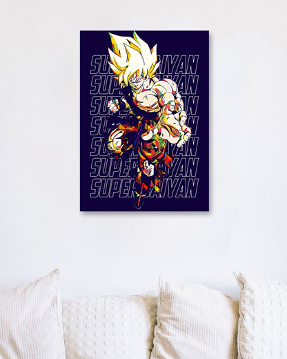 super saiyan goku - @wibuumerch