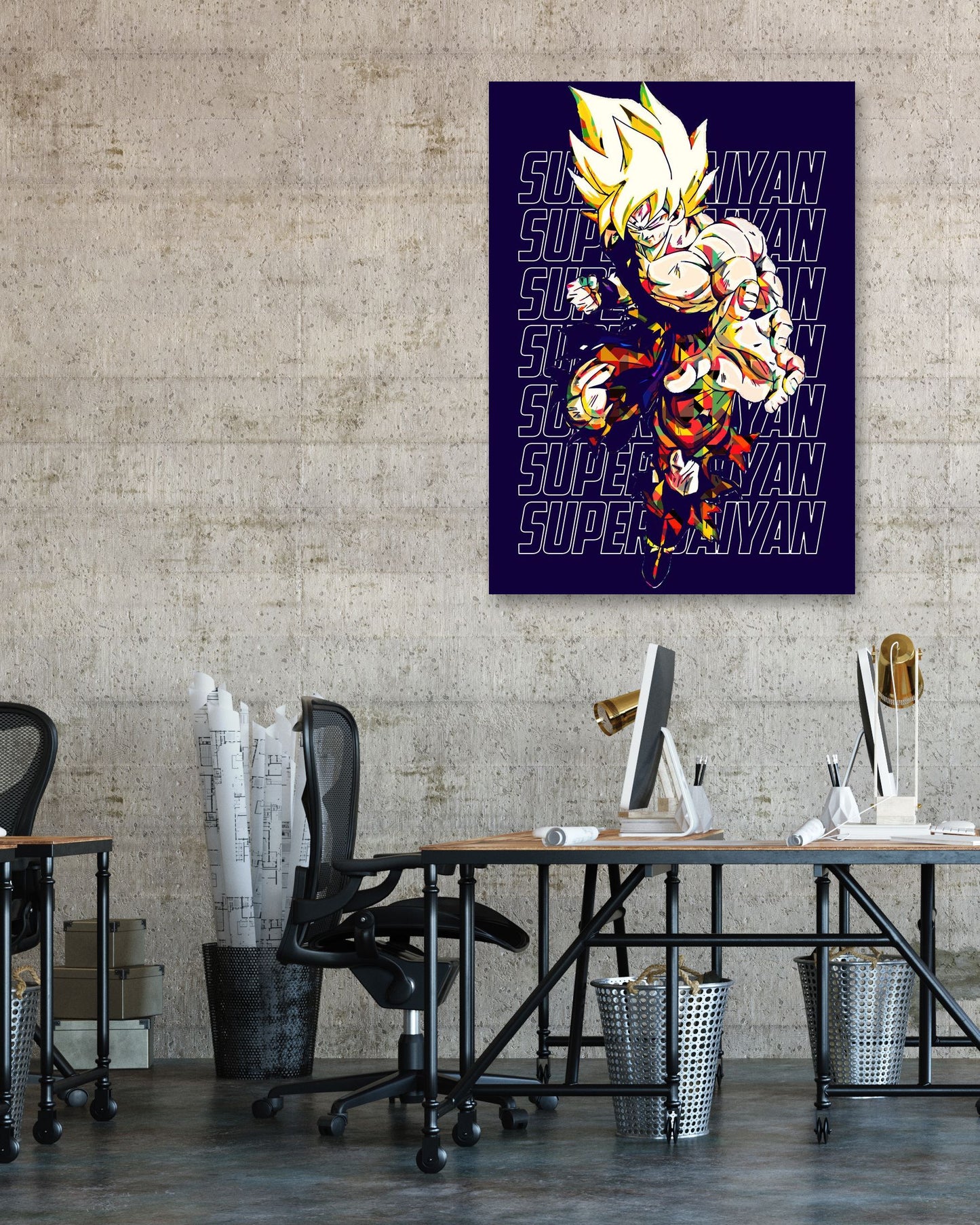 super saiyan goku - @wibuumerch