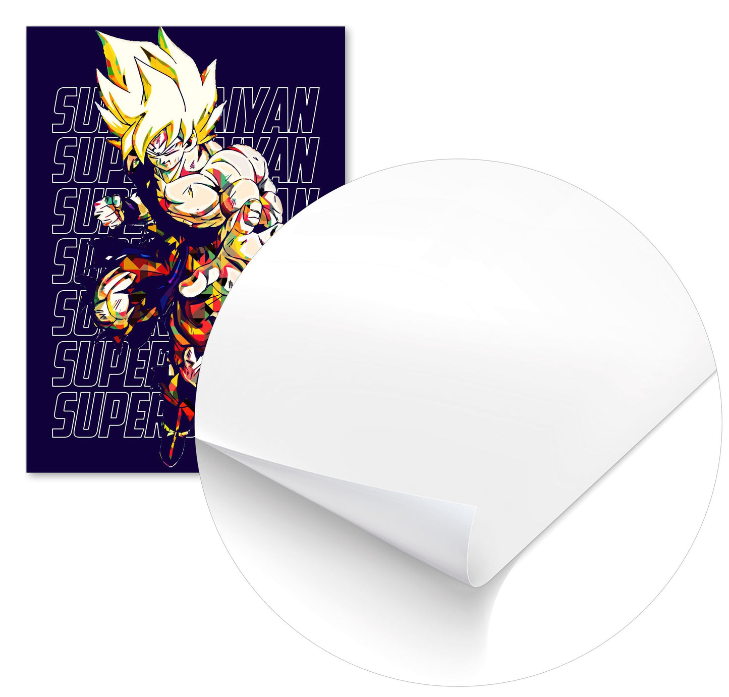 super saiyan goku - @wibuumerch