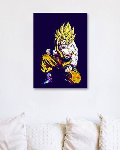 son goku dragonball - @wibuumerch