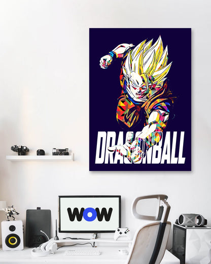 son goku dragon ball hero - @wibuumerch