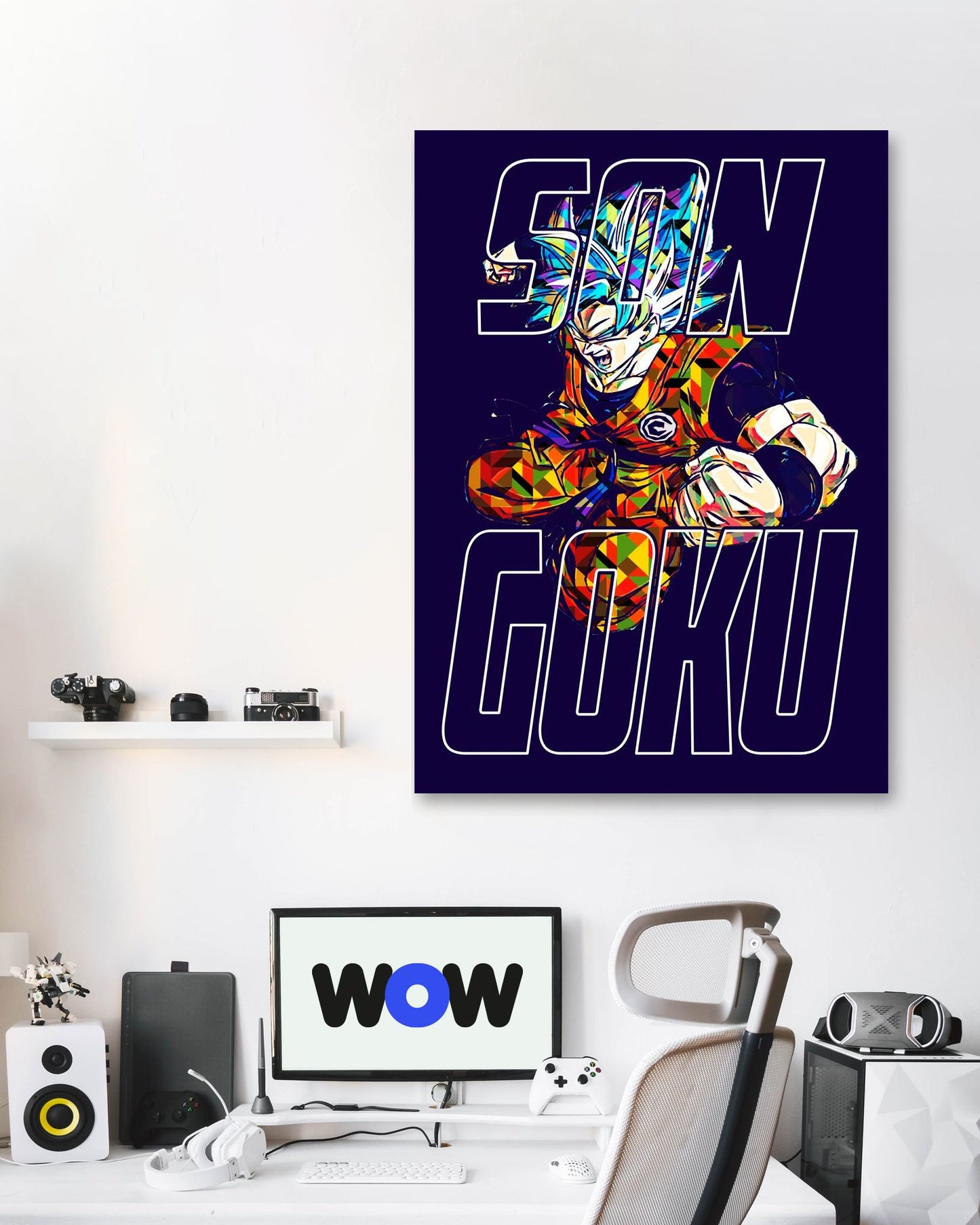 super saiyan son goku - @wibuumerch