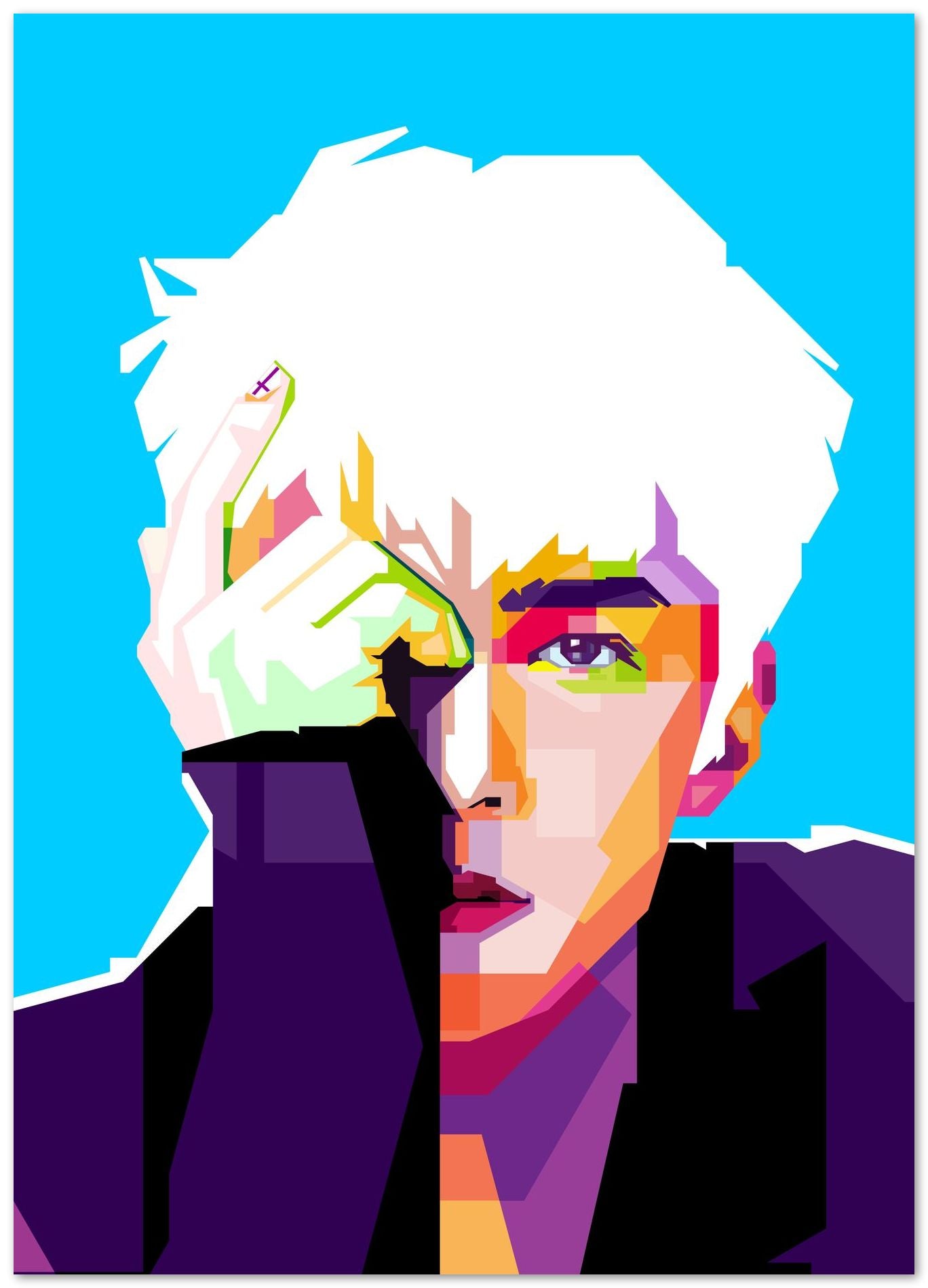 WPAP Ooh Sehun with Blue Sky BG - @WPAPbyiant