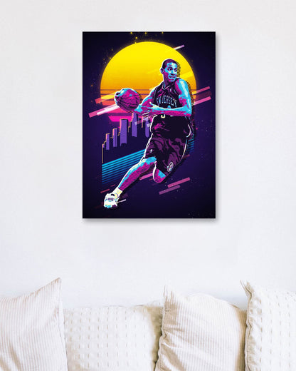 Basket Player - @Retro80s