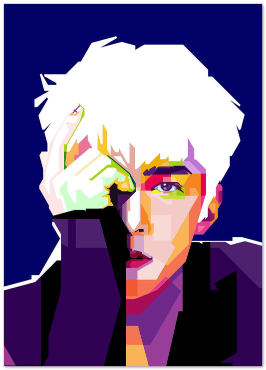 WPAP Ooh Sehun with Navy BG - @WPAPbyiant