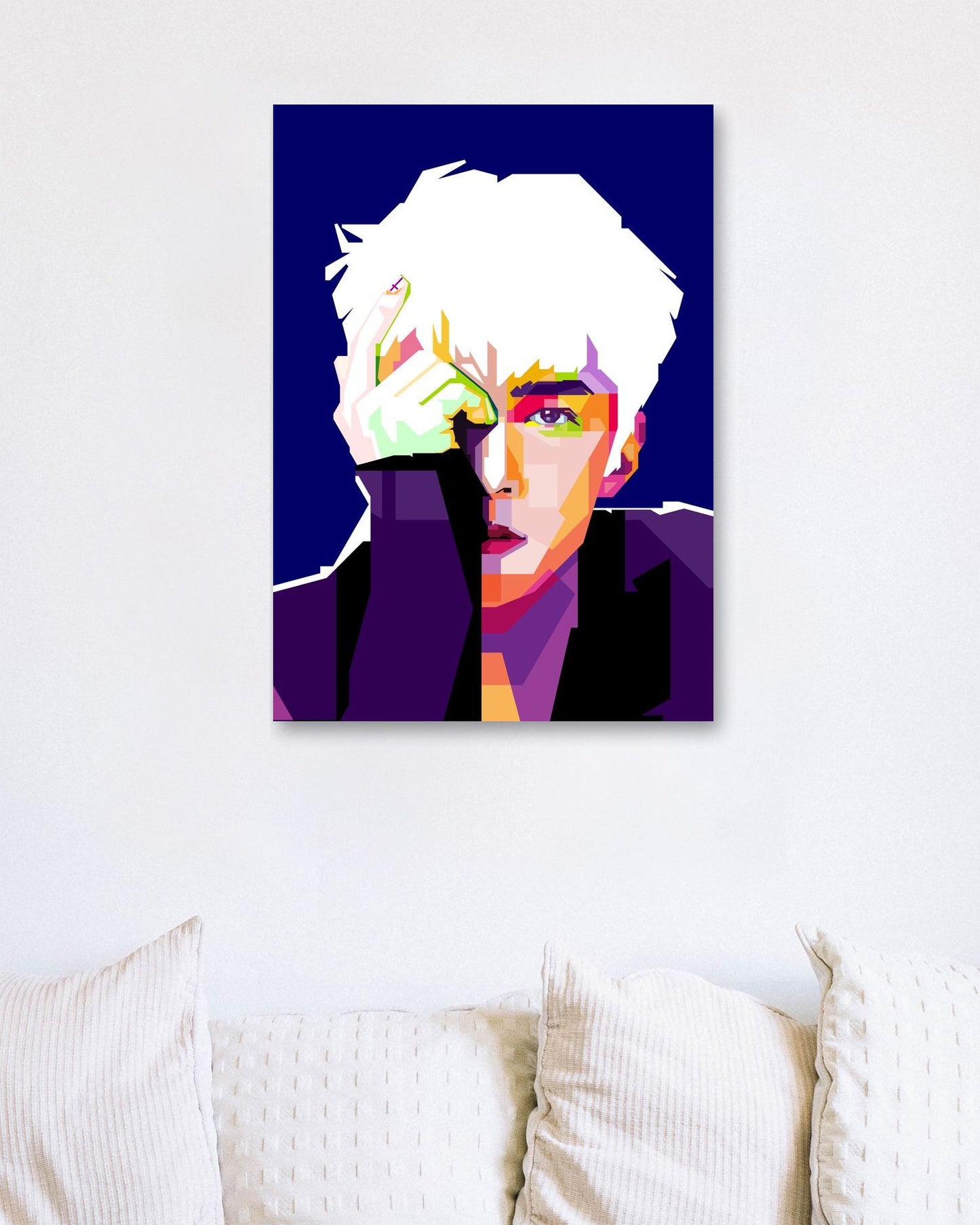 WPAP Ooh Sehun with Navy BG - @WPAPbyiant