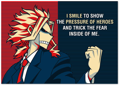 All Might or Toshinori Yagi Quotes - @HidayahCreative