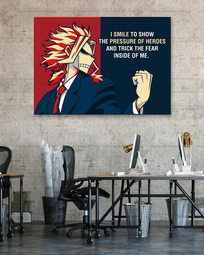 All Might or Toshinori Yagi Quotes - @HidayahCreative