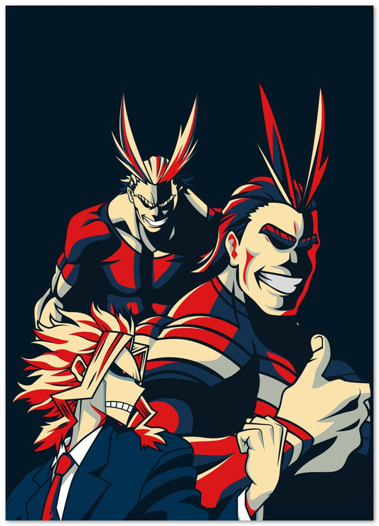 Mix All Might My Hero Academia - @HidayahCreative