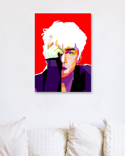 WPAP Ooh Sehun with Red BG - @WPAPbyiant