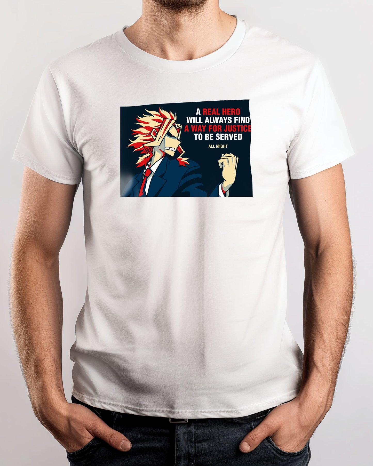 Toshinori Yagi - Real Hero Quotes - @HidayahCreative