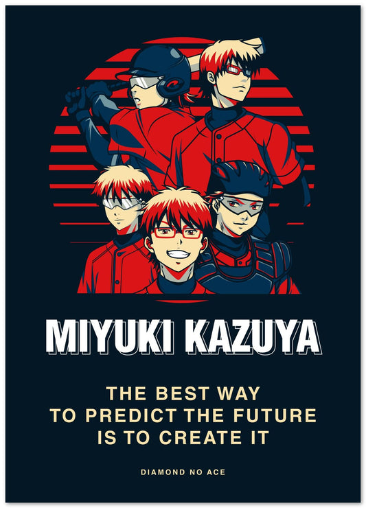 Miyuki Kazuya Quotes - Predict The Future - @HidayahCreative