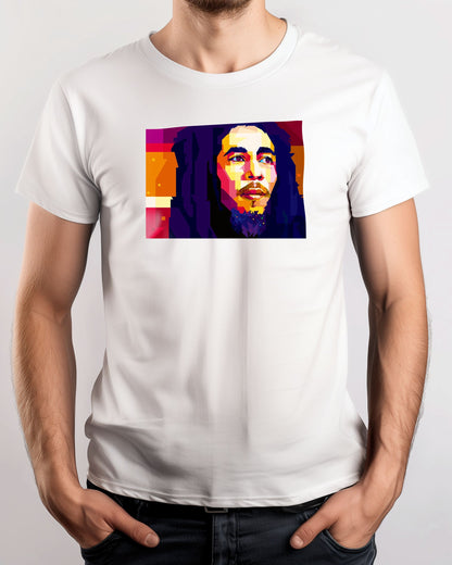 Bob Marley in Wedha's Pop Art Portrait - @WPAPbyiant