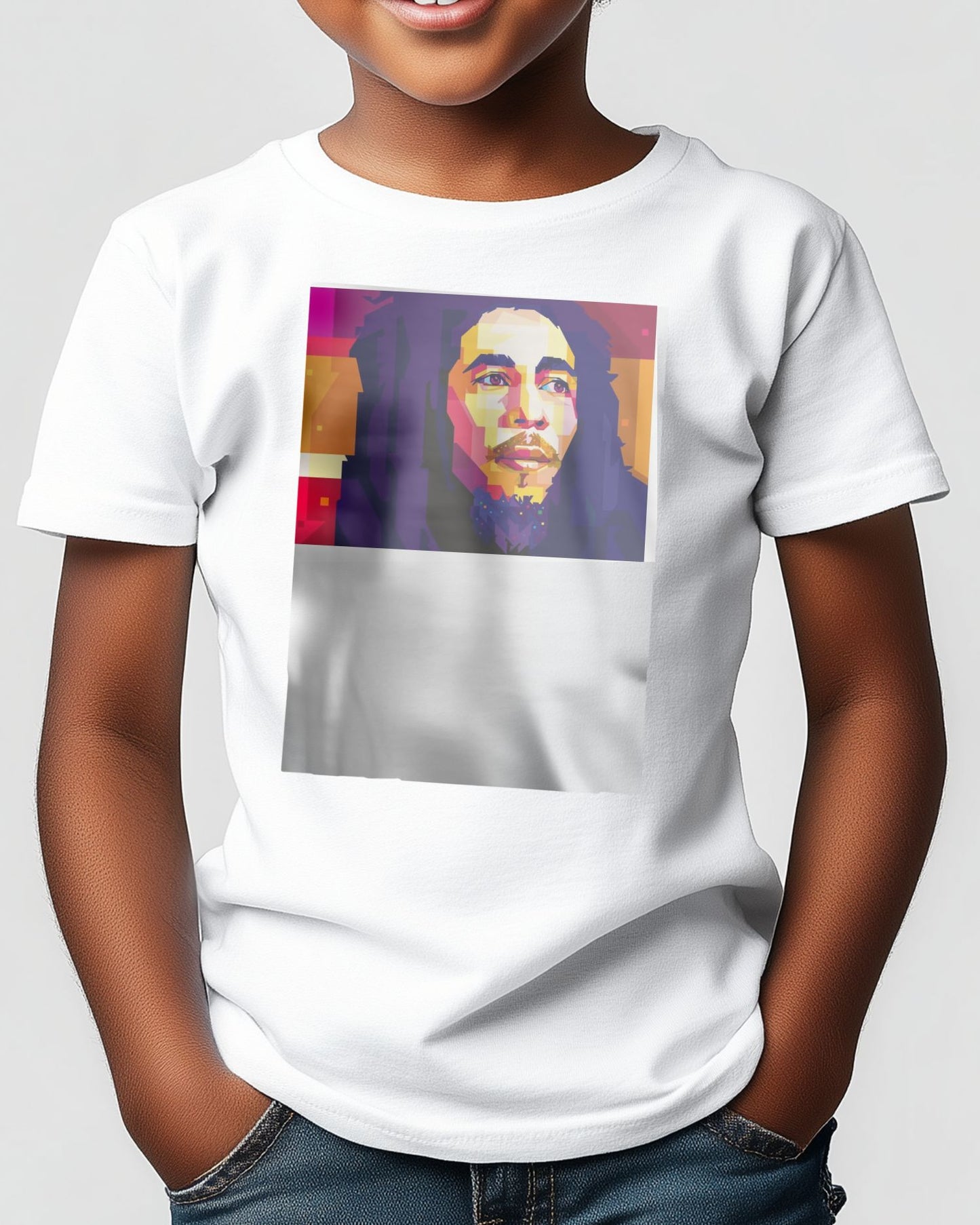 Bob Marley in Wedha's Pop Art Portrait - @WPAPbyiant