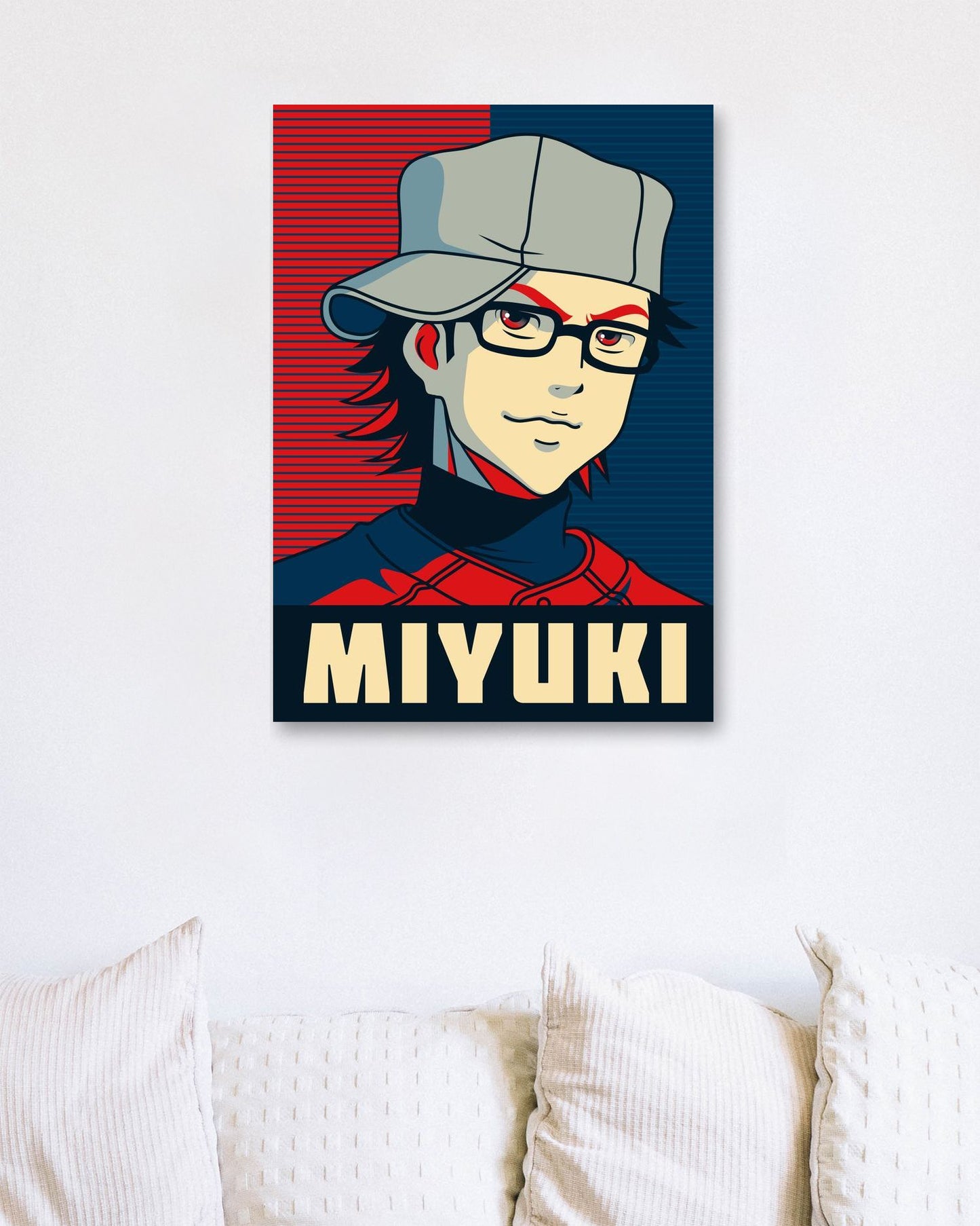 Diamond no Ace: Miyuki Kazuya with Hat - @HidayahCreative