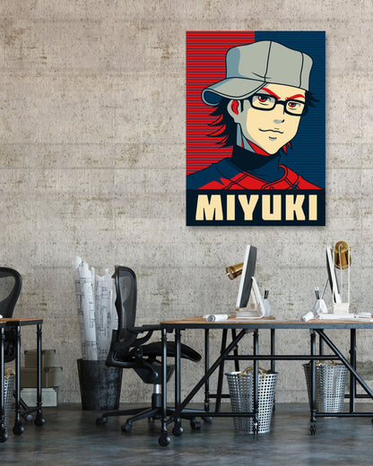 Diamond no Ace: Miyuki Kazuya with Hat - @HidayahCreative