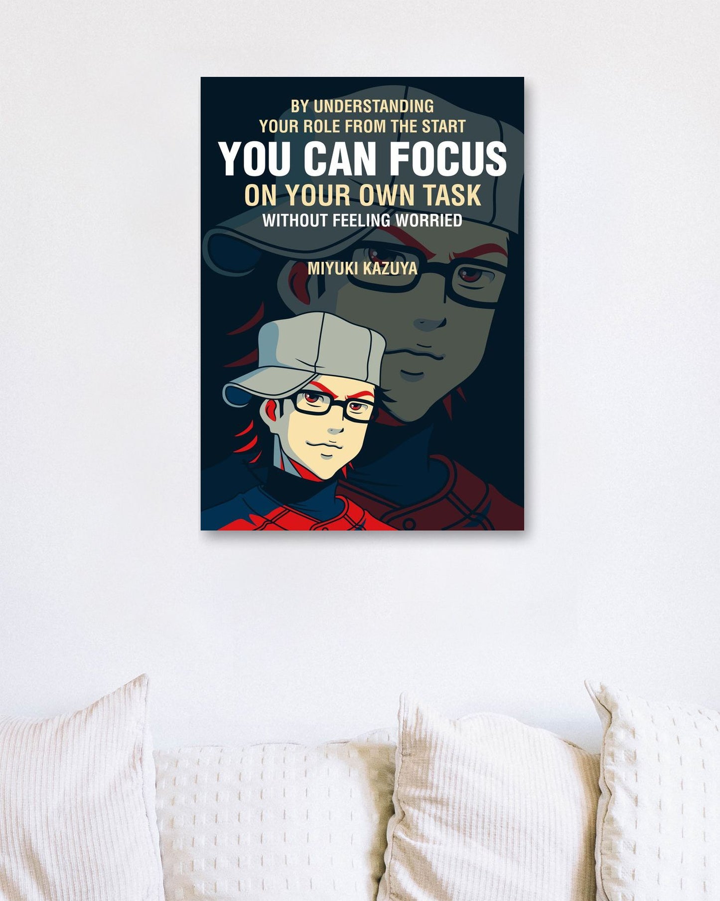 Anime Quotes by Miyuki Kazuya: Focus on Your Own Task - @HidayahCreative