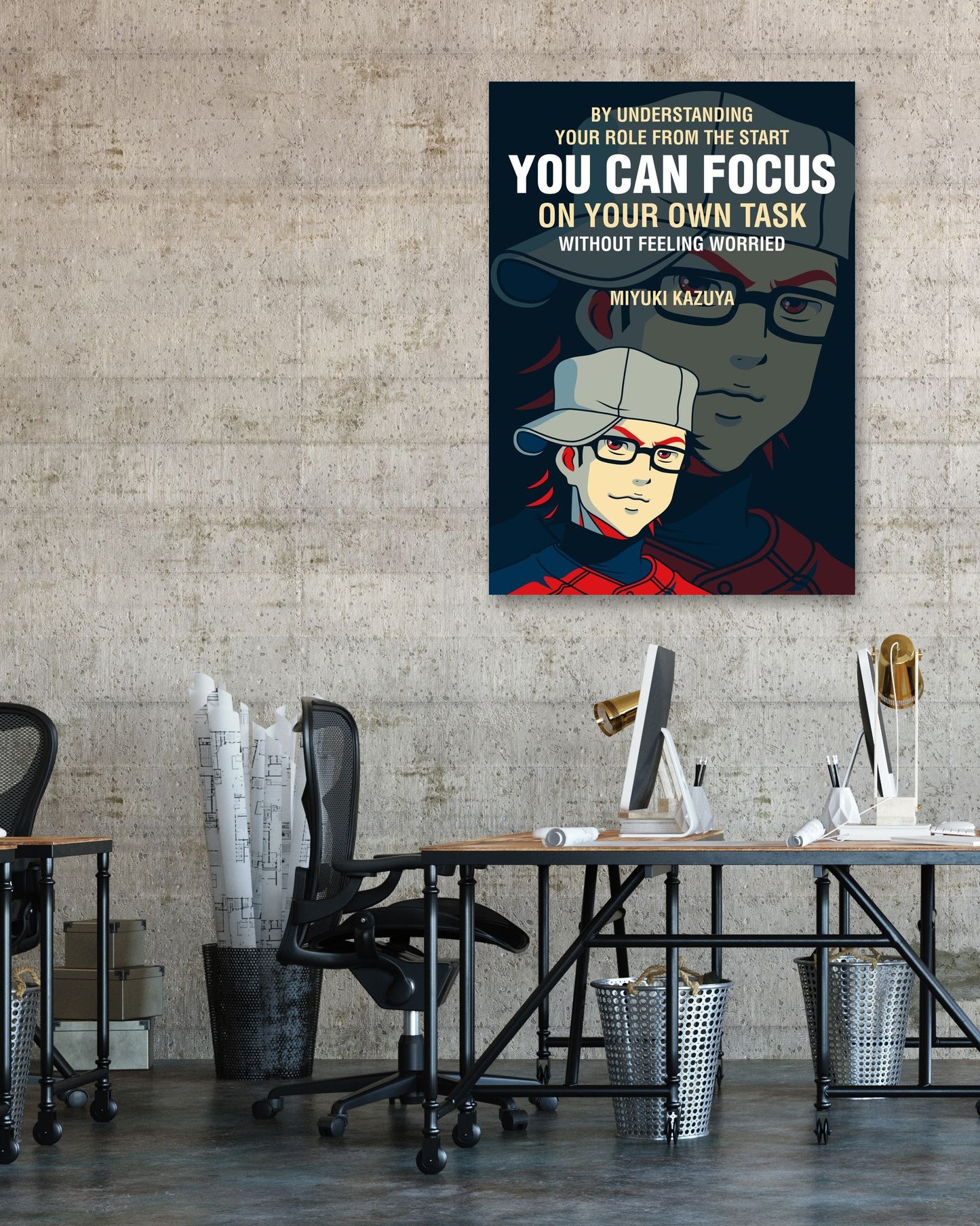 Anime Quotes by Miyuki Kazuya: Focus on Your Own Task - @HidayahCreative