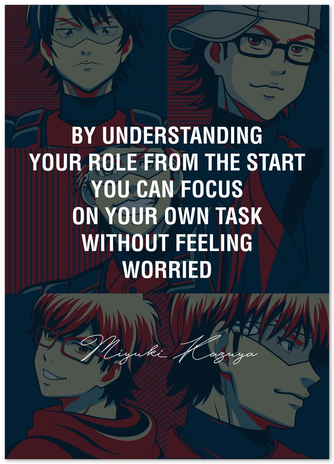 Miyuki Kazuya Quotes: Understanding Your Role - @HidayahCreative