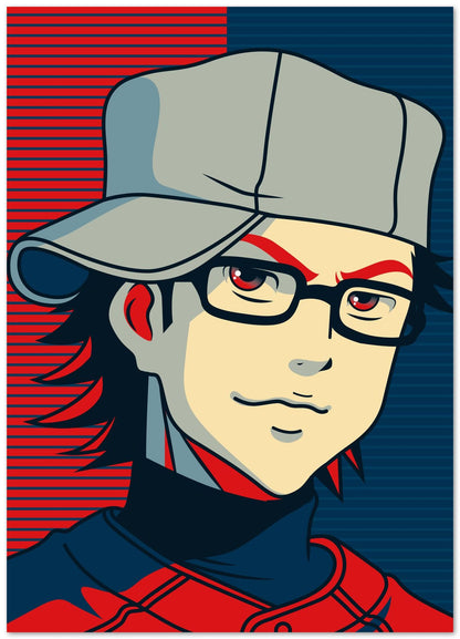 Diamond no Ace: Smile Miyuki Kazuya with Hat - @HidayahCreative