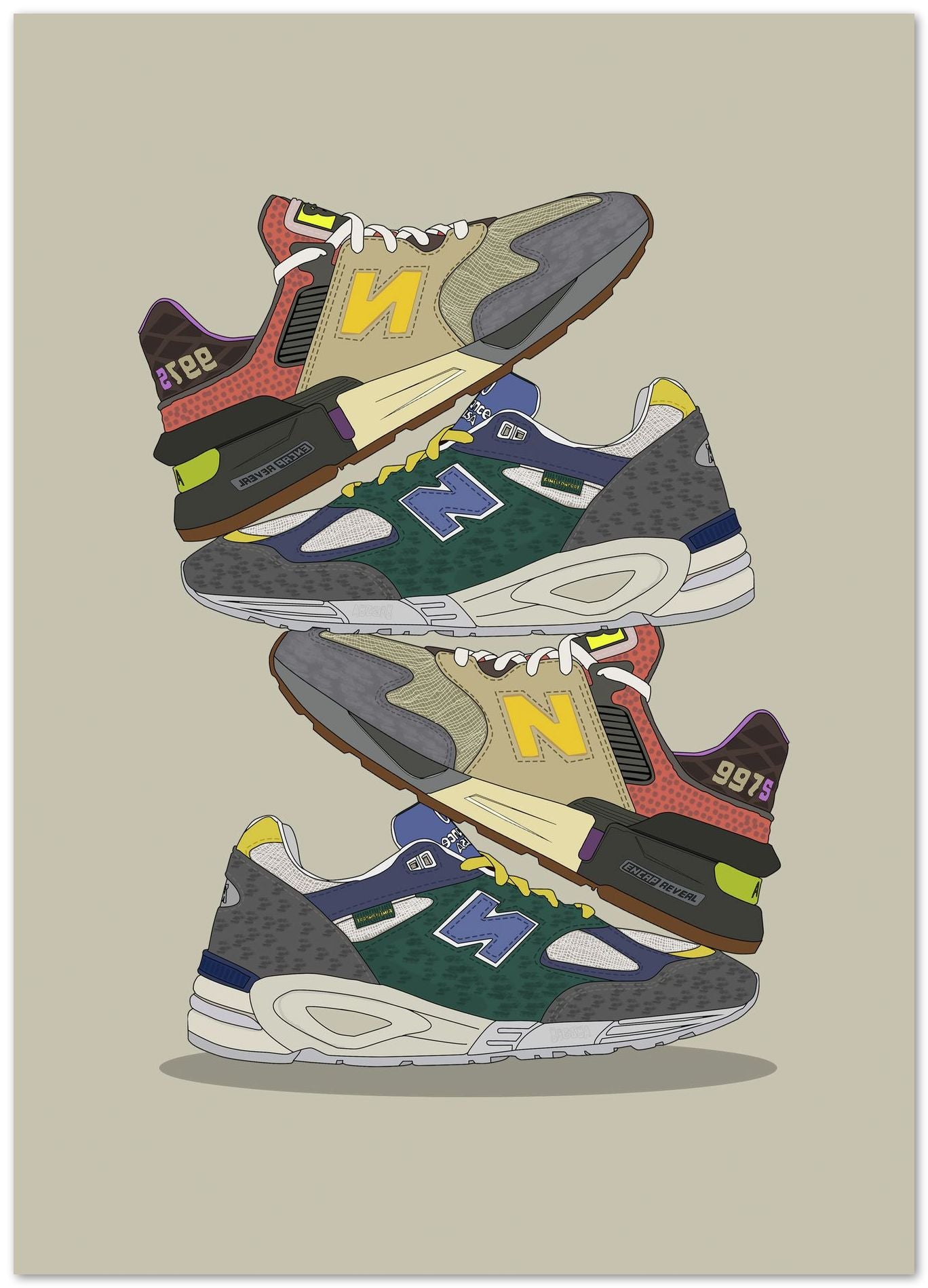 stacking nb 990 and 997s - @Ciat.kicks