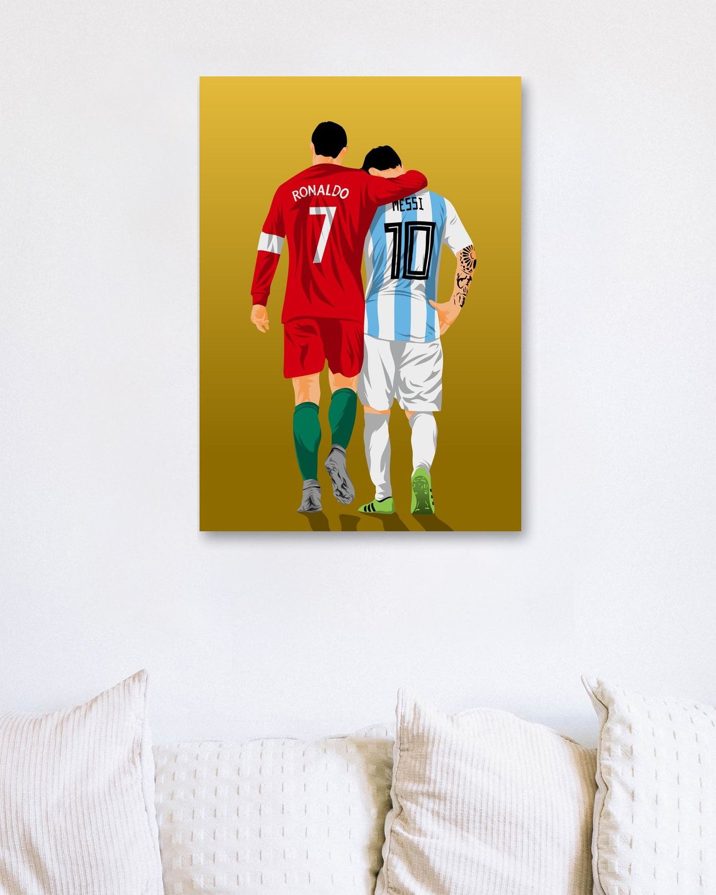 CR7 & Leo Messi - @miracle_std